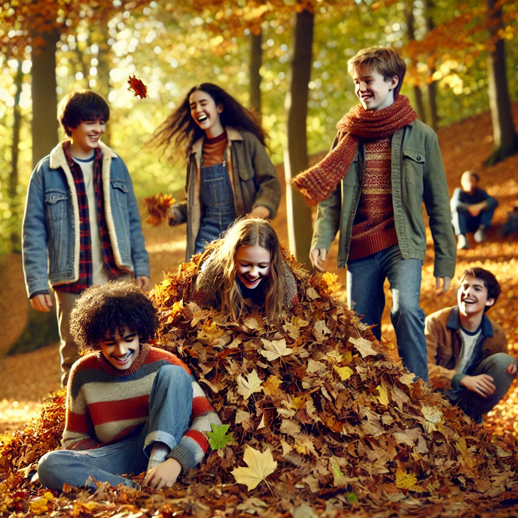 teenager im wald