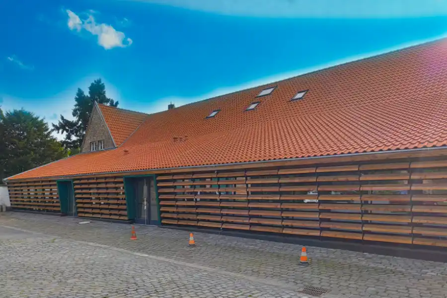 Blick auf die Waldschule Köln